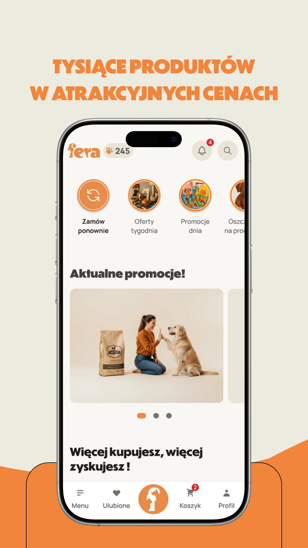 Fera - sklep zoologiczny screenshot